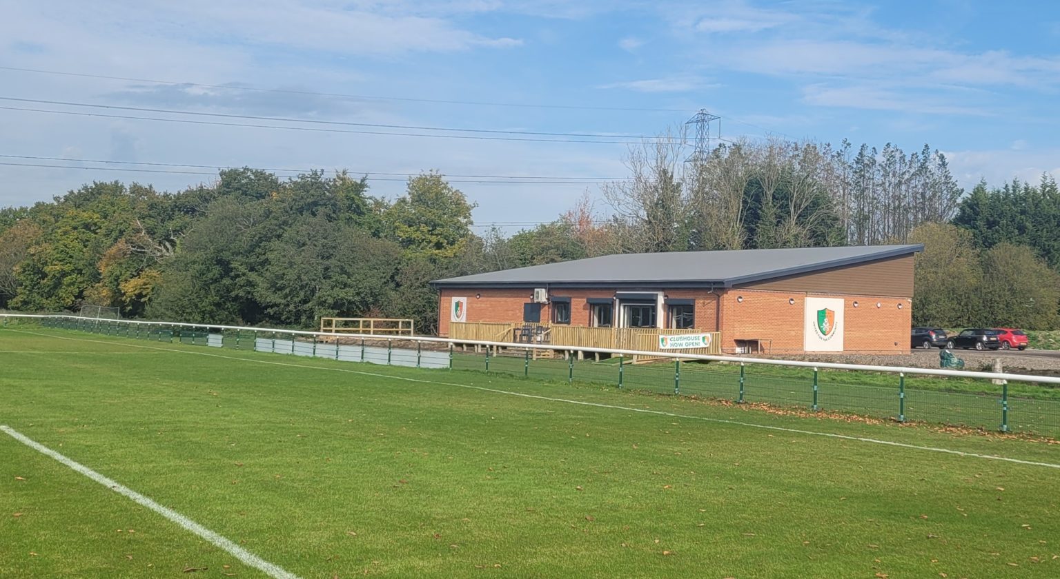 Completion for Yateley United FC’s sports pavilion designed by HSSP HSSP Architects